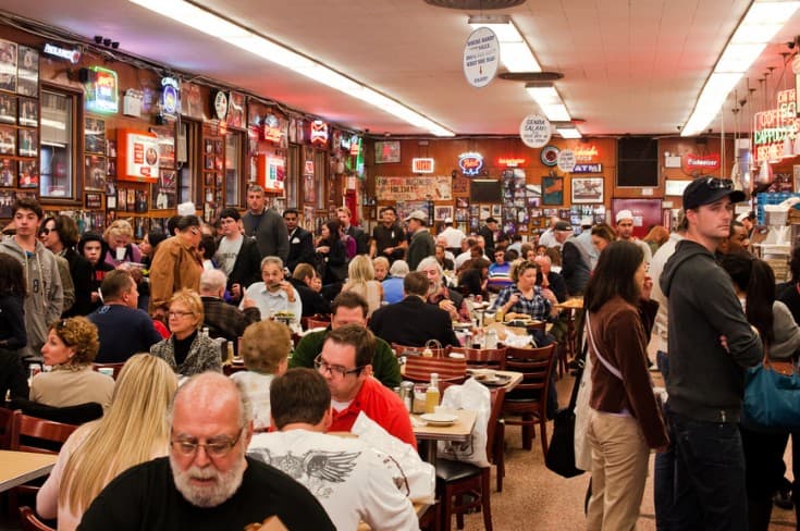 busy restaurant