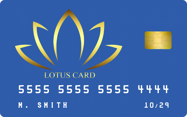 blue lotus card